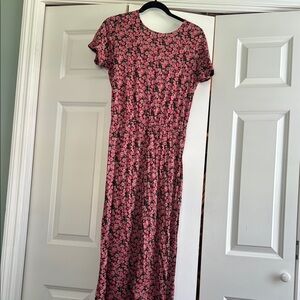 Sézane Floral Pink Dress